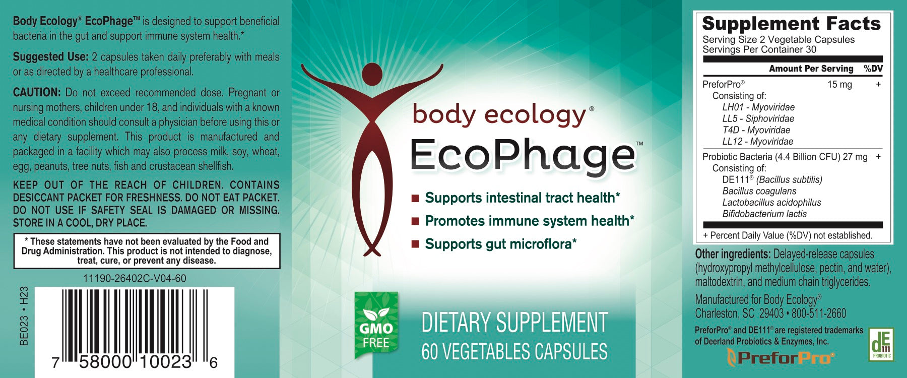 EcoPhage Microbiome Support