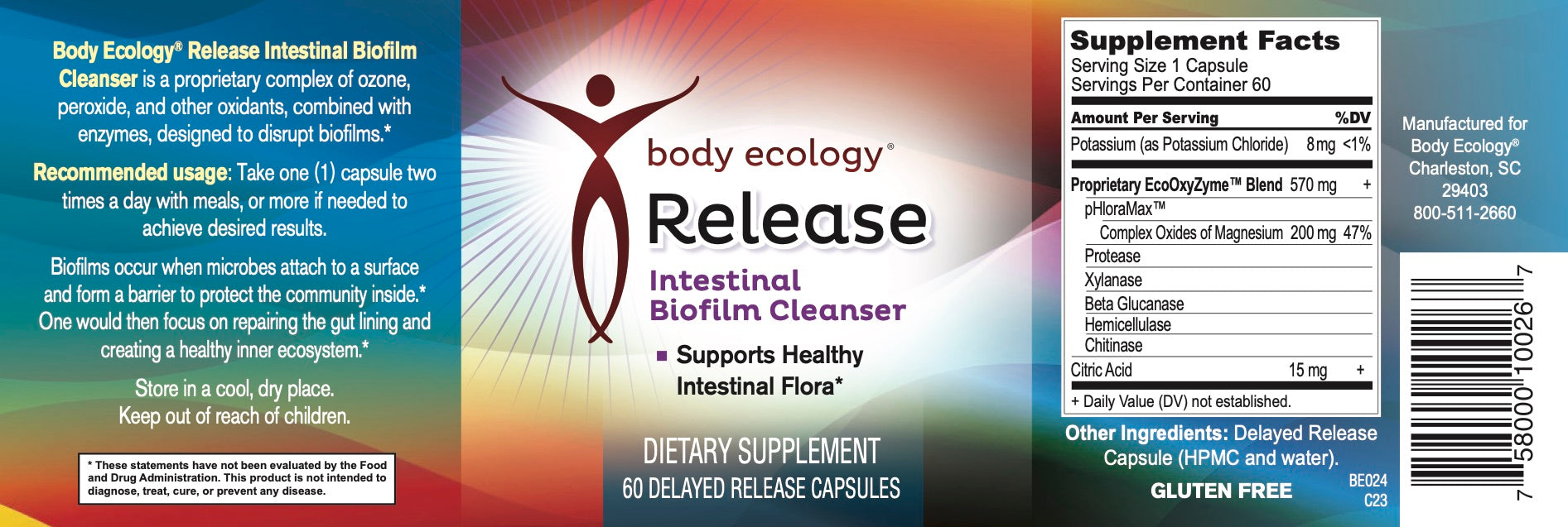 Release Intestinal BioFilm Cleanser